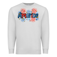 Dove Grey America Premium Sweatshirt - MaliasSmallBusiness