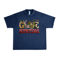 Navy gone hunting Urban Heavy Tee - Zillion Design Studio