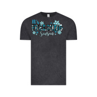Vintage Black it's freezing season winter Vintage Tee - RanaPortraitStore