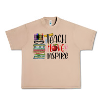 Burro teach love inspire Urban Heavy Tee - BarkalooDesign