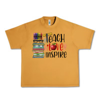 Peanut Butter teach love inspire Urban Heavy Tee - BarkalooDesign