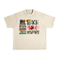 Sandshell teach love inspire Urban Heavy Tee - BarkalooDesign