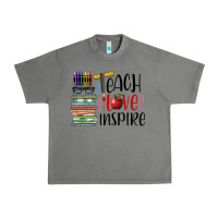 Tornado teach love inspire Urban Heavy Tee - BarkalooDesign