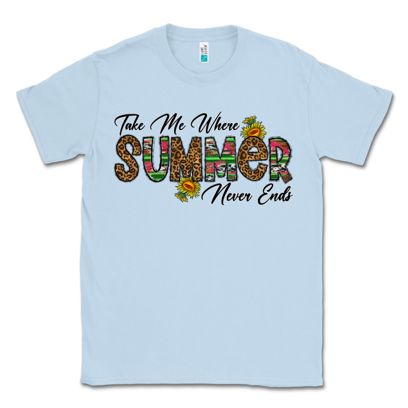 Take Me Where Summer Never Ends Classic Tee by CowhideDigitalArt | Teevron