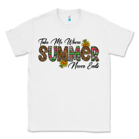 White take me where summer never ends Classic Tee - CowhideDigitalArt