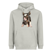 Moon Dust baby berkshire pig Heavyweight Hoodie - LillyAllenDesigns