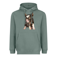 Baby Berkshire Pig Heavyweight Hoodie | Teevron