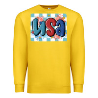 Lemon usa retro Premium Sweatshirt - MaliasSmallBusiness