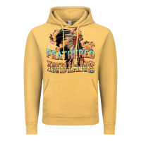 Vintage Mustard feathered indians Vintage Hoodie - texasbilliewilder