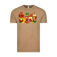 Vintage Coffee crawfish coffee cups Vintage Tee - Zillion Design Studio