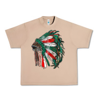 Burro mexican flag indian headdress Urban Heavy Tee - RanaPortraitStore