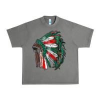 Tornado mexican flag indian headdress Urban Heavy Tee - RanaPortraitStore