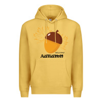 Antique Gold Welcome Autumn Premium Hoodie - Bettercallsaul