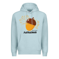 Blue Mist Welcome Autumn Premium Hoodie - Bettercallsaul