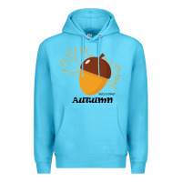 Ocean Blue Welcome Autumn Premium Hoodie - Bettercallsaul