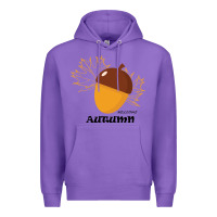 Purple Welcome Autumn Premium Hoodie - Bettercallsaul