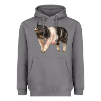 Storm hampshire pig Heavyweight Hoodie - LillyAllenDesigns