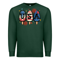 Sports Green usa popsicles Premium Sweatshirt - MaliasSmallBusiness