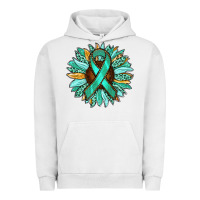 Pigment Lunar Rock Ovarian Liver Cancer Awareness Sunflower Urban Hoodie - RanaPortraitStore