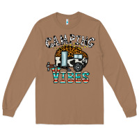 Toasted Coconut camping vibes Long Sleeve Tee - CowhideDigitalArt