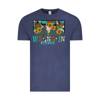 Vintage Denim wranglin mama Vintage Tee - texasbilliewilder