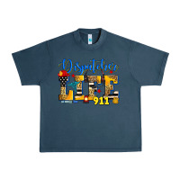 Midnight Navy dispatcher life Urban Heavy Tee - Zillion Design Studio