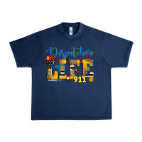 Navy dispatcher life Urban Heavy Tee - Zillion Design Studio