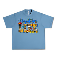 Pebble Blue dispatcher life Urban Heavy Tee - Zillion Design Studio