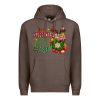 Coffee deer santa please bring me tea Premium Hoodie - MaliasSmallBusiness
