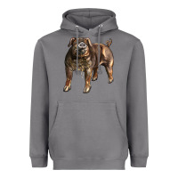 Storm Duroc Pig Heavyweight Hoodie - LillyAllenDesigns