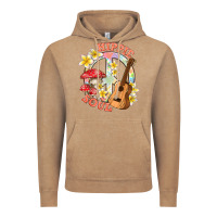 Vintage Coffee hippie soul with peace Vintage Hoodie - texasbilliewilder