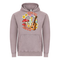 Vintage Zinc hippie soul with peace Vintage Hoodie - texasbilliewilder