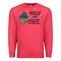 Cardinal wild and free Premium Sweatshirt - MaliasSmallBusiness