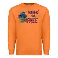 Carrot wild and free Premium Sweatshirt - MaliasSmallBusiness