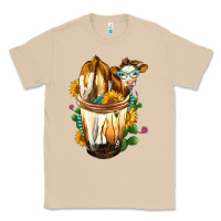 Mushroom simmental cow bobba cup Classic Tee - FaDigitalArtStudio