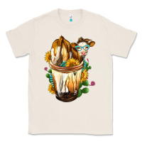 Natural simmental cow bobba cup Classic Tee - FaDigitalArtStudio