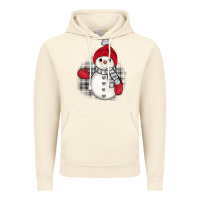 Vintage Artic grey christmas snowman Vintage Hoodie - JahusDesignShop