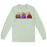 Matcha Mardi gras farm trucks Long Sleeve Tee - FaDigitalArtStudio