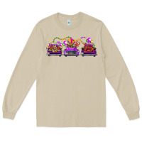Mushroom Mardi gras farm trucks Long Sleeve Tee - FaDigitalArtStudio