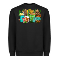 Black bear coffee cups Heavyweight Sweatshirt - Zillion Design Studio