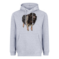 Heather Grey Baby Hampshire Pig Heavyweight Hoodie - LillyAllenDesigns