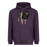 Plum Baby Hampshire Pig Heavyweight Hoodie - LillyAllenDesigns