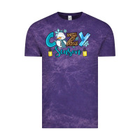 Cloud Purple cozy season winter Vintage Tee - RanaPortraitStore