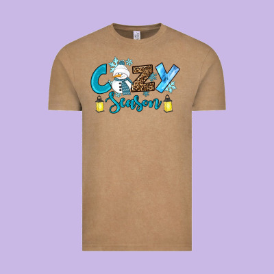 Cozy Season Winter Vintage Tee Designed By Ranaportraitstore