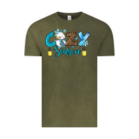 Vintage Olive cozy season winter Vintage Tee - RanaPortraitStore