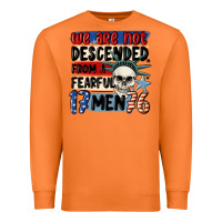 Carrot we are not descended from a fearful me Premium Sweatshirt - MaliasSmallBusiness