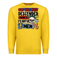 Lemon we are not descended from a fearful me Premium Sweatshirt - MaliasSmallBusiness