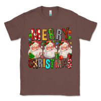 Chestnut Merry christmas santa Classic Tee - FaDigitalArtStudio