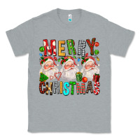 Heather Grey Merry christmas santa Classic Tee - FaDigitalArtStudio