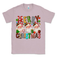 Lilac Merry christmas santa Classic Tee - FaDigitalArtStudio